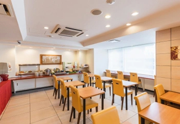 朝食会場