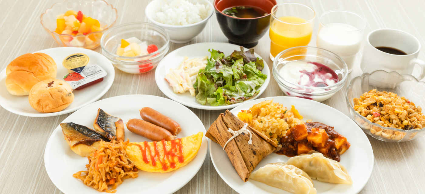 画像：朝食