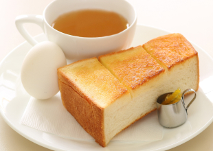 画像：軽朝食セット（トースト）
