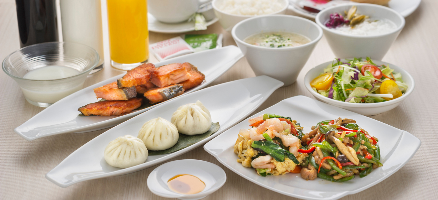 写真：朝食