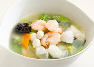写真：季節野菜湯麵