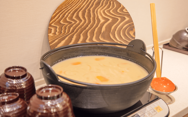 白味噌仕立てのお味噌汁