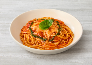 とろ～りモッツアレラのトマトソース 生パスタ