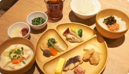 朝食コーナー