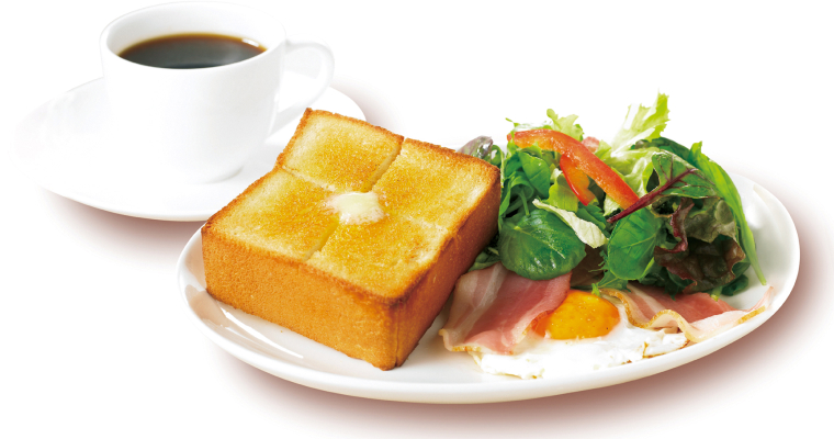 画像：朝食