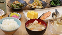 写真：朝食