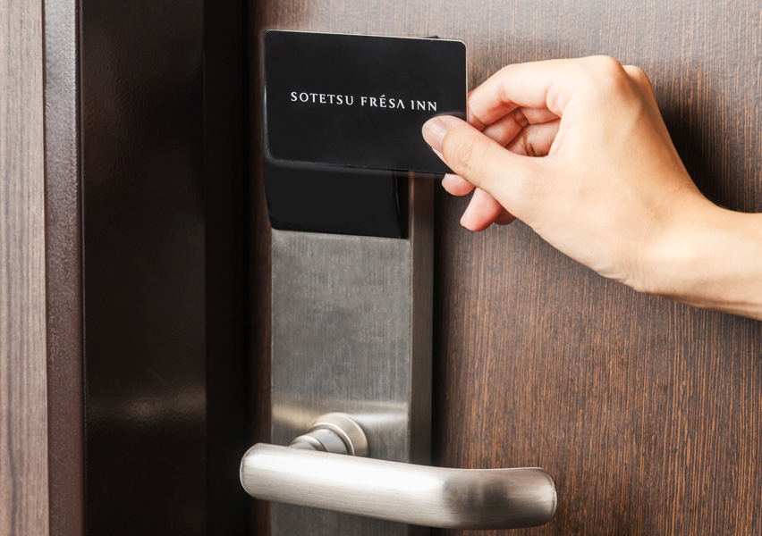 写真：非接触ICカードキー