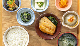 画像：朝食
