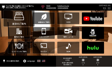 全室スマートTV設置