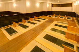 岩盤浴1滞在につき1回無料体験